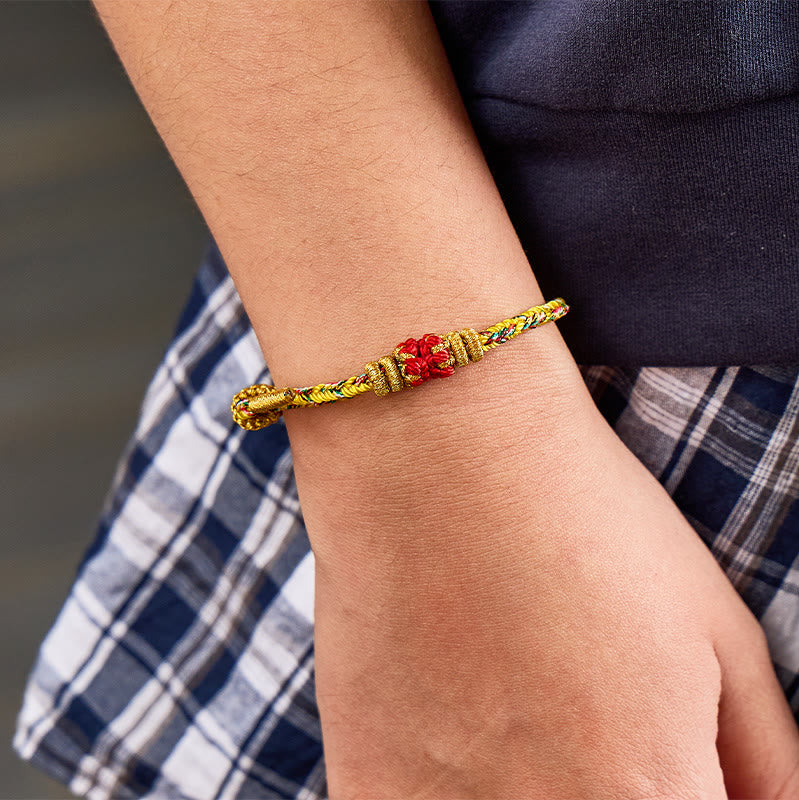 FuAttract Tibet Handmade Chinese Zodiac Lucky Protection Strength Braided Rope Bracelet - image 20