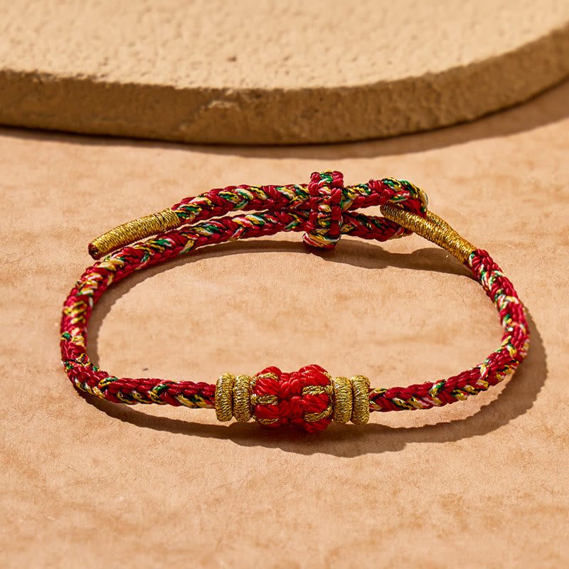 FuAttract Tibet Handmade Chinese Zodiac Lucky Protection Strength Braided Rope Bracelet - image 25