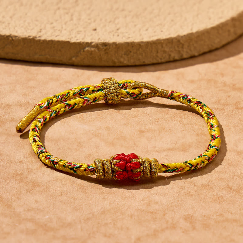 FuAttract Tibet Handmade Chinese Zodiac Lucky Protection Strength Braided Rope Bracelet - image 19