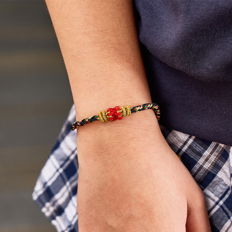 FuAttract Tibet Handmade Chinese Zodiac Lucky Protection Strength Braided Rope Bracelet - image 23