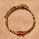 FuAttract Tibet Handmade Chinese Zodiac Lucky Protection Strength Braided Rope Bracelet - Dragon/Snake-Samantabhadra Bodhisattva - image 12