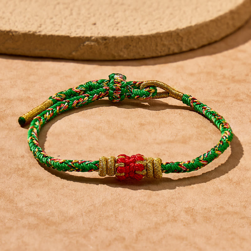 FuAttract Tibet Handmade Chinese Zodiac Lucky Protection Strength Braided Rope Bracelet - image 7