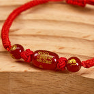 FuAttract Red Agate Chinese Zodiac Red String Braided Protection Bracelet - image 4