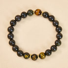 FuAttract Protective Energy Shield Rainbow Eye Obsidian Chinese Zodiac Beaded Bracelet - image 1