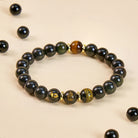 FuAttract Protective Energy Shield Rainbow Eye Obsidian Chinese Zodiac Beaded Bracelet - Rabbit - 12mm - image 12
