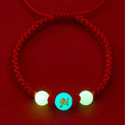 FuAttract Peace & Guidance Chinese Zodiac Red String Glow-in-the-Dark Bracelet - image 2