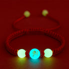 FuAttract Peace & Guidance Chinese Zodiac Red String Glow-in-the-Dark Bracelet - image 1