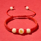 FuAttract Peace & Guidance Chinese Zodiac Red String Glow-in-the-Dark Bracelet - Dog - image 20