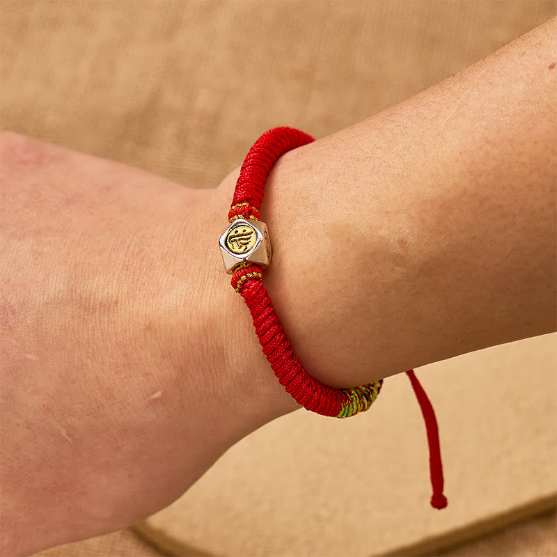 FuAttract Spiritual Balance Chinese Zodiac Guardian Buddha Vajra Knot Red String Bracelet - image 3
