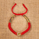 FuAttract Spiritual Balance Chinese Zodiac Guardian Buddha Vajra Knot Red String Bracelet - image 2