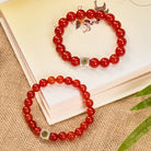FuAttract Energy Protection & Vitality Boost Red Agate Chinese Zodiac Beaded Bracelet - image 3