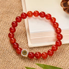 FuAttract Energy Protection & Vitality Boost Red Agate Chinese Zodiac Beaded Bracelet - image 1