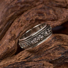 FuAttract Om Mani Padme Hum Spinner Pixiu Ring for Wealth Protection & Abundance Energy - image 5