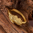 FuAttract Wealth Protection Ring Fortune-Attracting Lucky Pixiu Adjustable Ring - image 6