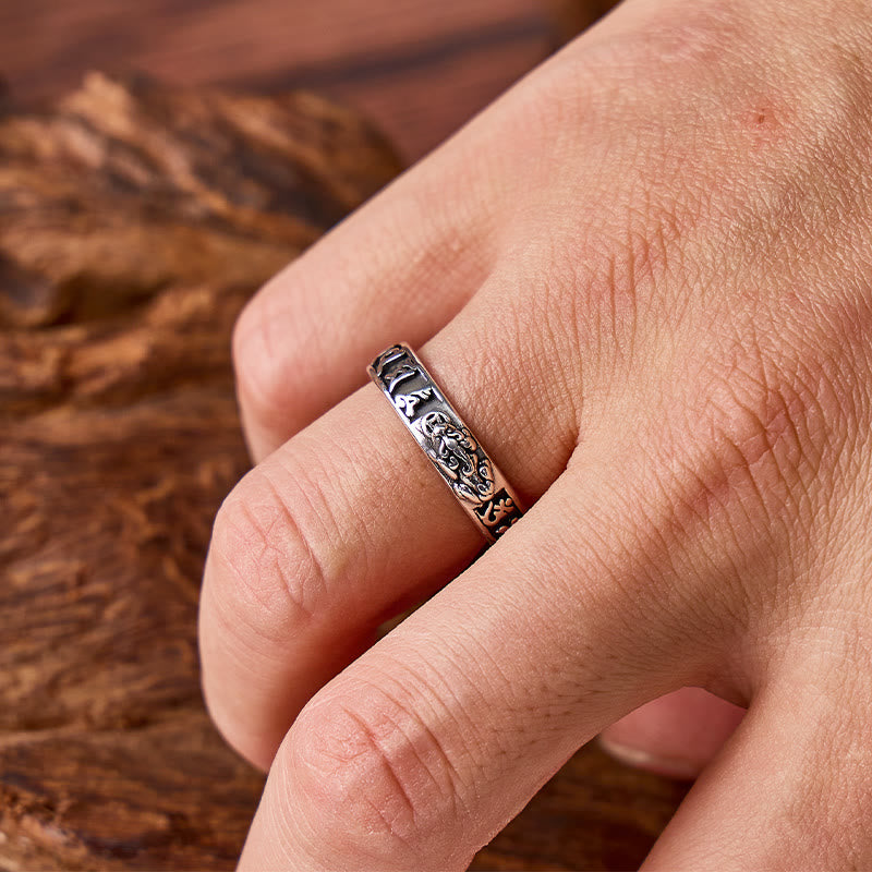 FuAttract Pixiu Mantra Band for Protection & Mindful Energy Balance Ring - image 2