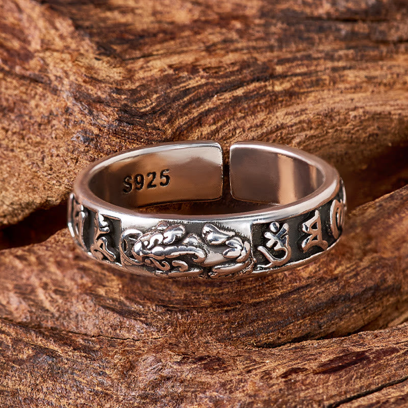 FuAttract Pixiu Mantra Band for Protection & Mindful Energy Balance Ring - image 1