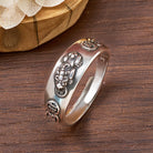 FuAttract Abundance & Prosperity Lucky Pixiu with Fortune Coins Ring - image 3
