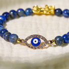FuAttract Triple Guard Protection – Lapis Lazuli Pixiu Evil Eye Bracelet - image 6