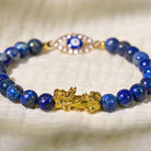 FuAttract Triple Guard Protection – Lapis Lazuli Pixiu Evil Eye Bracelet - image 5