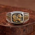 FuAttract Manifest Wealth Pixiu with Success Coins Amulet Adjustable Ring - Adjustable - image 0