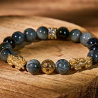 FuAttract Focused Protection – Hawk's Eye Stone Pixiu Bracelet - image 3