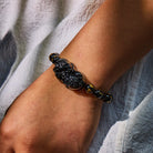 FuAttract Deep Protection – Black Obsidian Mantra Pixiu Bracelet - image 6
