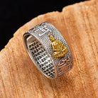 FuAttract Peace & Protection Mantra Chinese Zodiac Buddha Spiritual Amulet Ring - image 21