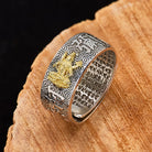 FuAttract Peace & Protection Mantra Chinese Zodiac Buddha Spiritual Amulet Ring - image 10