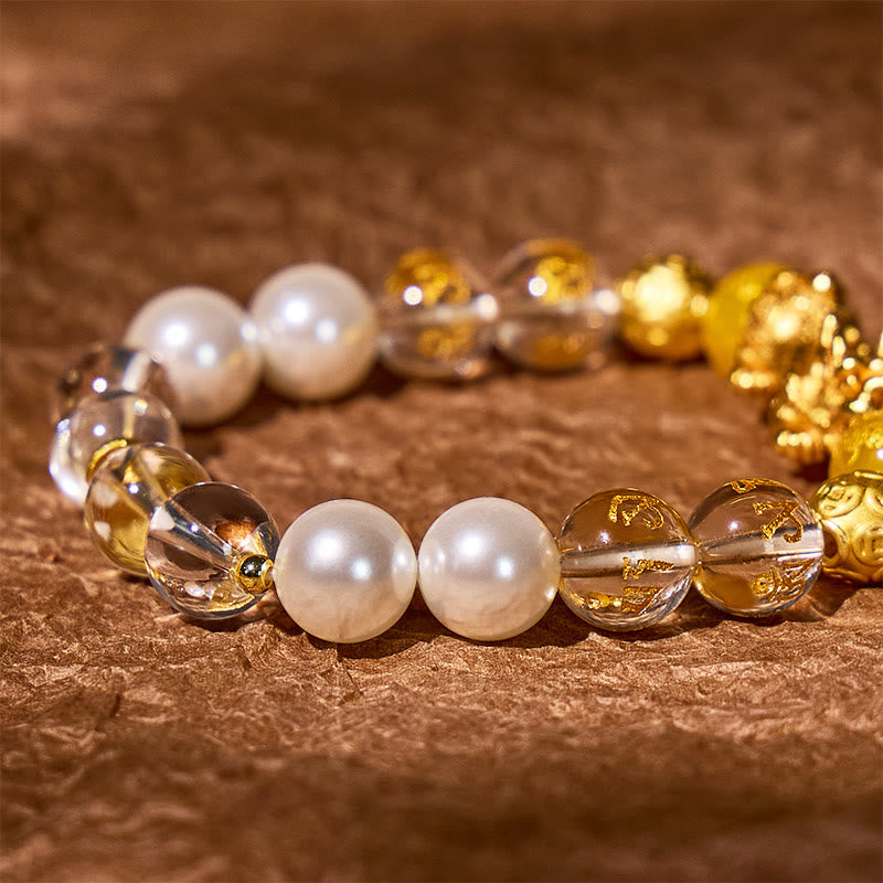 FuAttract Balanced Fortune – Multi-Stone Mantra Pixiu Bracelet - image 5