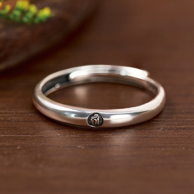 FuAttract Chinese Zodiac Ring for Abundance and Mindfulness Buddhist Amulet - image 4