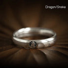 FuAttract Chinese Zodiac Ring for Abundance and Mindfulness Buddhist Amulet - Dragon/Snake - Women - image 13