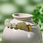 FuAttract Wealth & Peace Hetian Jade Bracelet Pixiu Luck Amulet with Fu Charm - image 1