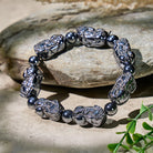 FuAttract Multi-Pixiu Terahertz Style Band for Infinite Luck and Prosperity Bracelet - Pixiu 21*11.5mm - image 0