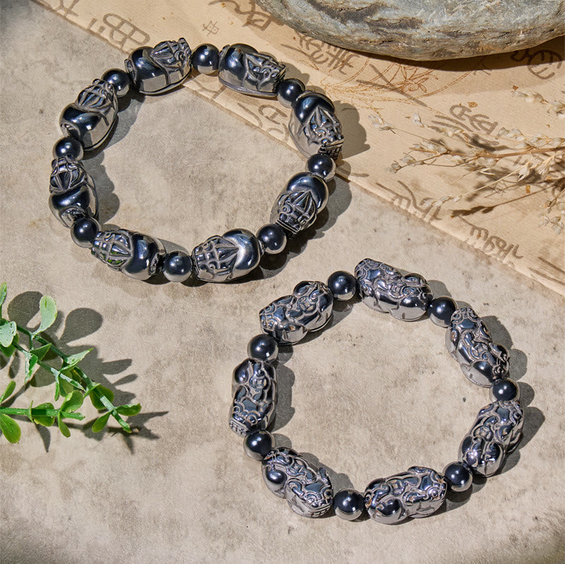 FuAttract Multi-Pixiu Terahertz Style Band for Infinite Luck and Prosperity Bracelet - image 4