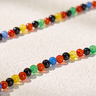 FuAttract Pixiu with Colorful Agate Energy Stones Sacred Spiritual Amulet for Protection Necklace - image 7