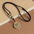 FuAttract Ancient Brass Chinese Zodiac Necklace with Jade for Protection, Longevity, and Success - Rooster - image 22