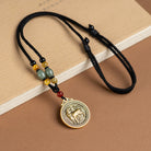 FuAttract Ancient Brass Chinese Zodiac Necklace with Jade for Protection, Longevity, and Success - Tiger - image 15