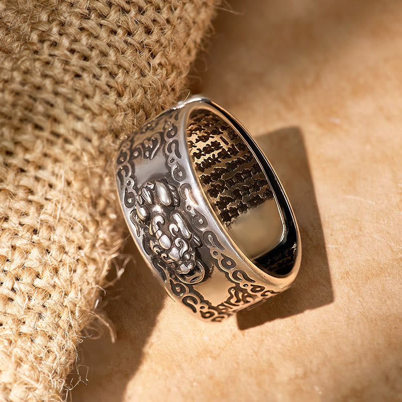 FuAttract Fortune-Attracting Om Mani Padme Hum Pixiu Ring - image 10