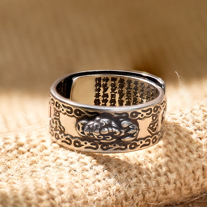 FuAttract Fortune-Attracting Om Mani Padme Hum Pixiu Ring - image 11