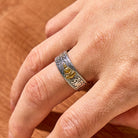 FuAttract Peace & Protection Mantra Chinese Zodiac Buddha Spiritual Amulet Ring - image 4