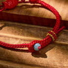 FuAttract Abundance Flow – Cinnabar Koi Red Cord Bracelet - image 4