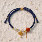FuAttract Heartfelt Harmony – Agate & Pearl Love Cord Bracelet - image 1