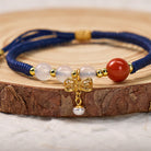 FuAttract Heartfelt Harmony – Agate & Pearl Love Cord Bracelet - image 6