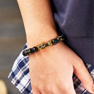FuAttract Attract Success & Safeguard Energy Black Obsidian Mantra Stone Pixiu Bracelet - image 3