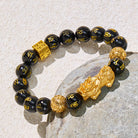 FuAttract Black Obsidian Pixiu Bracelet to Invite Good Fortune & Inner Clarity - image 1