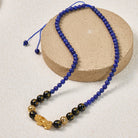 FuAttract Wisdom & Protection Feng Shui Pixiu Lapis Lazuli & Black Onyx Necklace - image 7