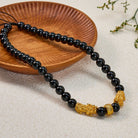 FuAttract Wealth & Protection Powerful Double Pixiu Black Obsidian Necklace - image 6