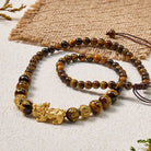 FuAttract Courage & Protection Tiger's Eye Feng Shui Necklace Pixiu Wealth Amulet - image 6