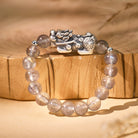 FuAttract Abundance & Protection Natural Stone Pixiu Healing Crystal Ring - Moonstone - image 5