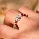 FuAttract Abundance & Protection Natural Stone Pixiu Healing Crystal Ring - image 2